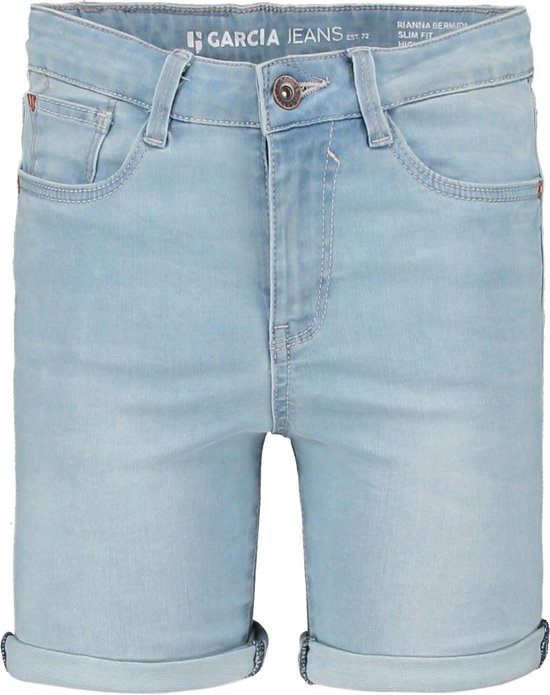 Garcia Meisjes Short Maat 140 Blauw | bol.com