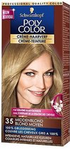 3x Poly Color Haarverf nr. 35 Middenblond