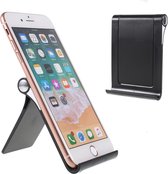Universele tablet en smartphone Houder - Bureau | Tafel Standaard | Zwart | geschikt voor 3.5 tot 11 inch - iPhone Samsung Huawei iPad