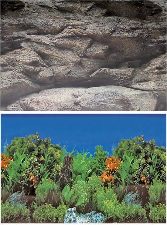 ZooPaul Aquarium Rückwand 3D 60x30cm Terrarium Hintergrund Stein ZooPaul Aquarium Rückwand 3D 60x30cm Terrarium Hintergrund Stein
