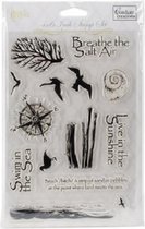 Couture Creations: Sea Breeze - Beside The Beach Clear Stamp (CO724677)