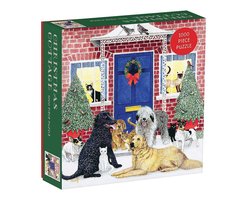 Christmas Cottage Square Boxed 1000 Piece Puzzle