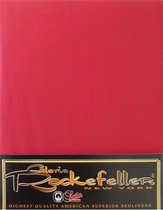 Gloria Rockefeller Hoeslaken Satijn - Litsjumeaux - 180x200 cm - Rood