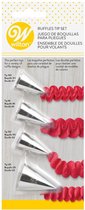 Wilton Spuitmondjes Set Ruffles #86, #100, #102, #125