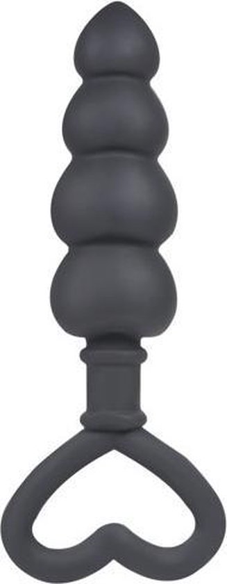 Anale kralen met hartje voor vrouwen