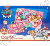 Paw Patrol Puzzel - Puzzel voor Kinderen - 2 in 1 - 99 Stukjes – Roze