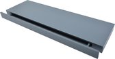 B!Organised Wandplank XL5 Met Lade Antraciet Mat 46mm 80x25cm