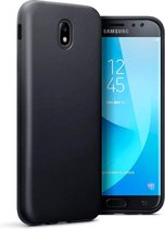 HB Hoesje Geschikt voor Samsung Galaxy J5 2017 - Siliconen Back Cover - Zwart