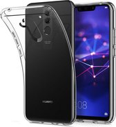 HB Hoesje Geschikt voor Huawei Mate 20 Lite - Siliconen Back Cover - Transparant