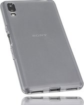 Sony L3 Hoesje - Siliconen Back Cover - Transparant