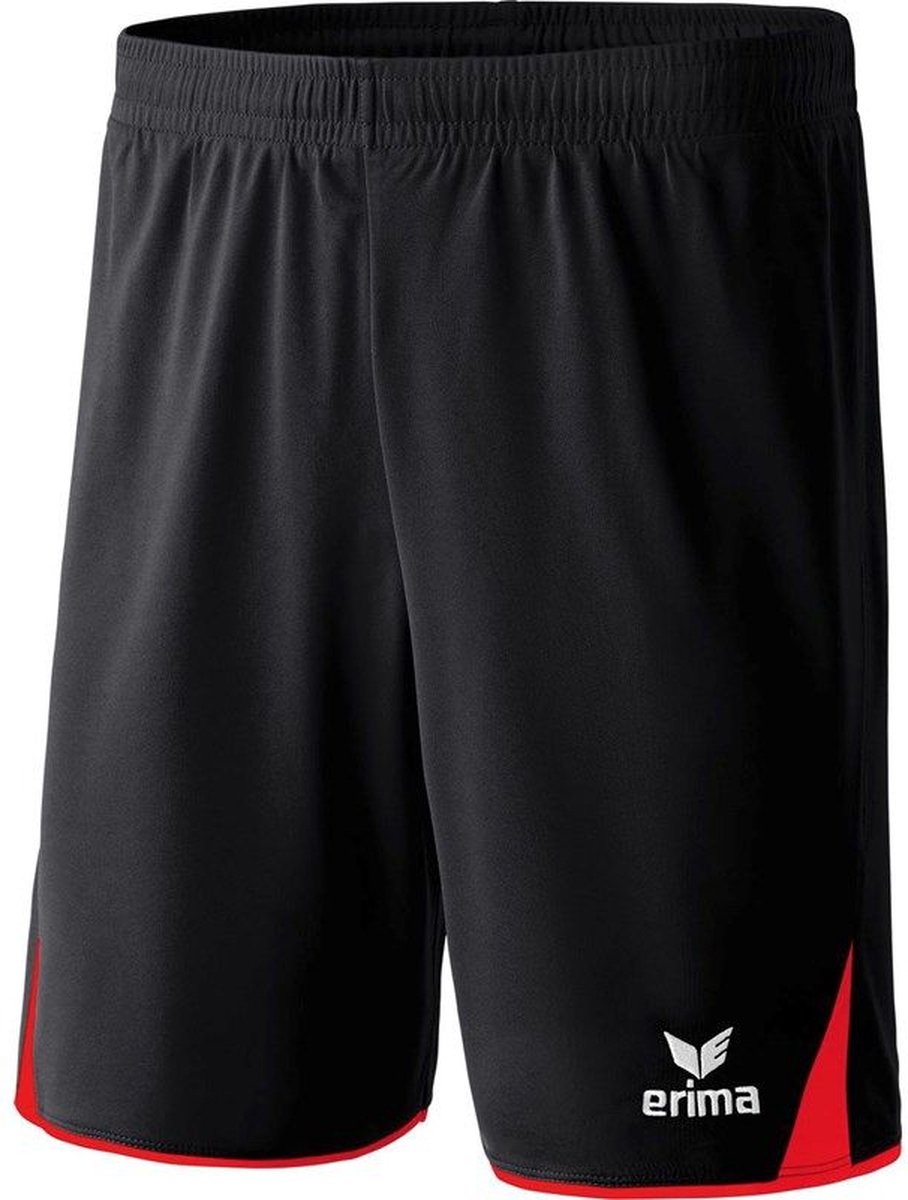 Erima 5-Cubes Short Kinderen - Rood / Zwart | Maat: 140
