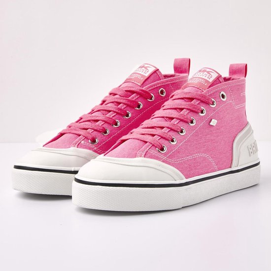 SUB MID Dames hoge sneakers neon - Neon roze - maat | bol.com