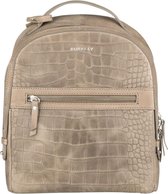 Burkely Croco Cody Backpack Rugzak - Grijs