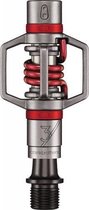 Crankbrothers Eggbeater 3 Pedalen, zilver/rood