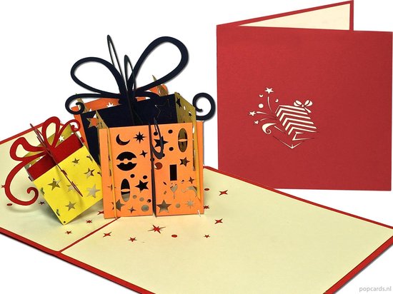 Popcards popupkaarten - Cadeautjes Verjaardag Verjaardagskaart Felicitatie Jarig pop-up kaart 3D wenskaart