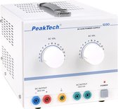 PeakTech 6130 AC / DC laboratoriumvoeding 1 - 15 V / 10 A