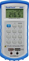 PeakTech 2165 "Digitale LCR-meter, 120 Hz - 1 kHz met USB
