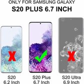 Silicone case Samsung Galaxy S20 Plus - roze