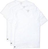 Lacoste Heren 3-pack T-shirt - Wit - Maat L