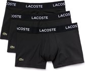 Lacoste Heren 3-pack Trunk - Zwart - Maat XS