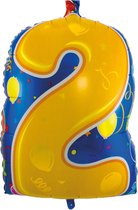 Folat - Folieballon - Shape - 2 - Zonder vulling - 56cm