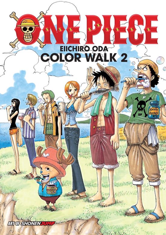 One Piece Color Walk 2 Eiichiro Oda Boeken Bol Com