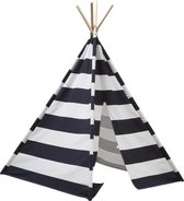 Kids Concept Tipi Tent - Zwart Wit