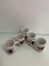 5 leuke mokken - met print - coffee