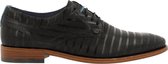 Rehab Footwear Brad Stripes 120 Formal Shoe Men Black 44