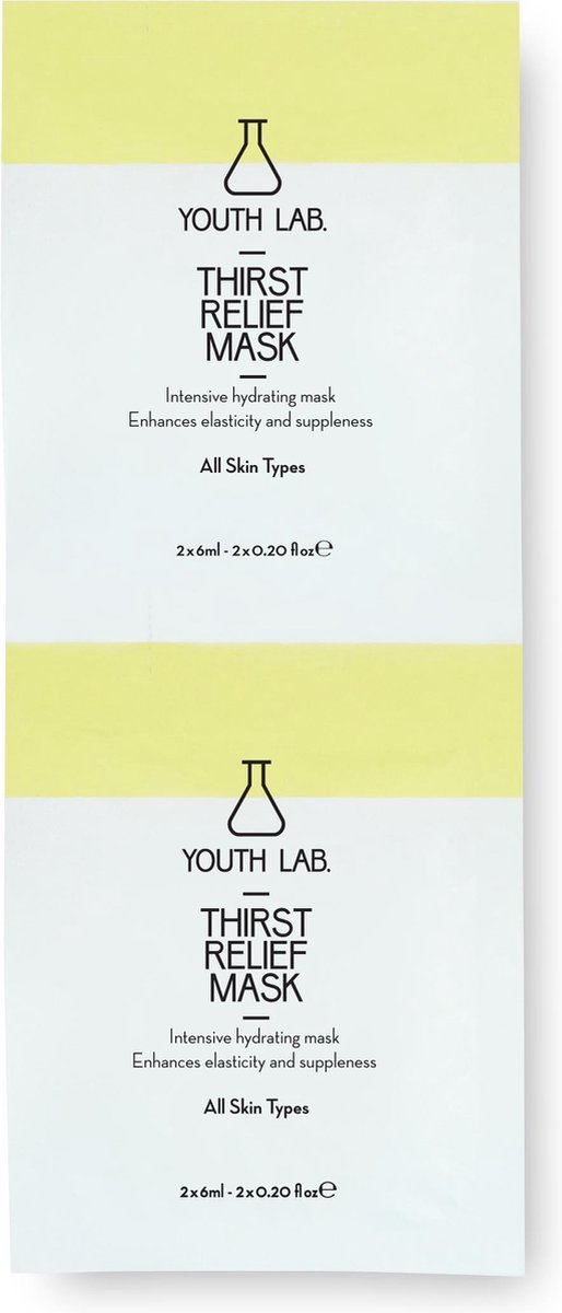 Goedkoopste YOUTH LAB. Thirst Relief Mask 6 ml Vrouwen Crème 2 stuk(s