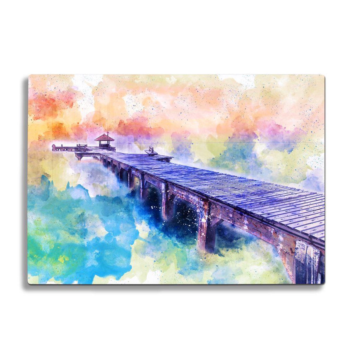 Glassnijplanken - Geïllustreerde Pier
