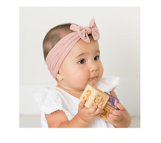 Realistisch sokken deur Baby Haarband | Dreumes Peuter Kleuter Haarband | Haarband met Strik |  Grote Haarstrik... | bol.com
