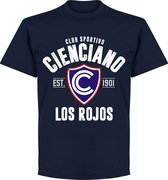 Club Sportivo Cienciano Established T-Shirt - Navy - 4XL