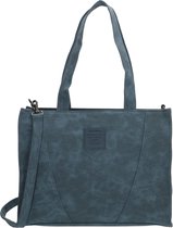 Beagles Cicero - Handtas Dames - Schoudertas blauw