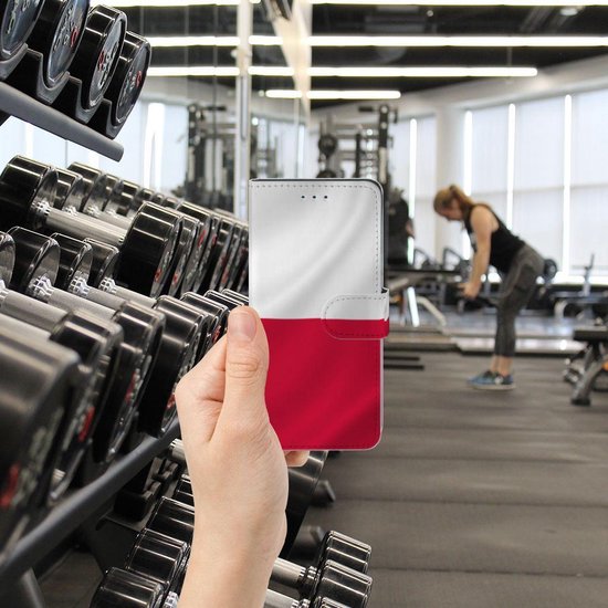 Coque Xiaomi Redmi K20 Pro magnétique Cuir PU Protection Etui Housse pour Drapeau Polonais