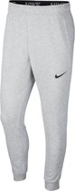 Nike Dri-FIT Taper Fleece  Sportbroek - Maat XL  - Mannen - grijs/zwart