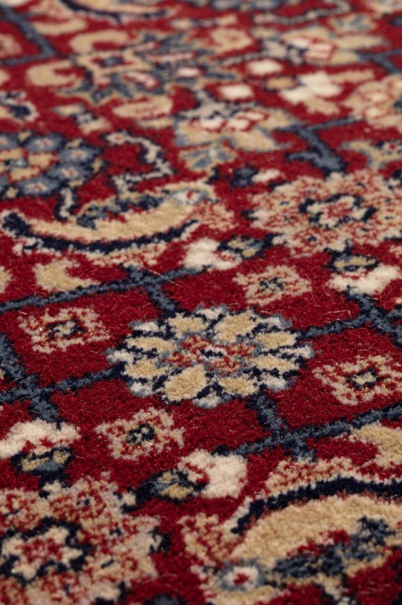 OSTA Diamond – Vloerkleed – Tapijt – geweven – wol – eco – duurzaam - modern - landelijk - Rood/Bruin - 200x300