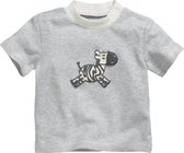 Playshoes t-shirt zebra grijs