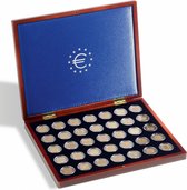 Leuchtturm Volterra Uno muntbox voor 2 - euro munten met 35 capsules inbegrepen