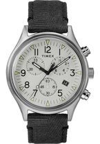 Timex MK1 Chrono TW2R68800 Horloge - Textiel - Grijs - Ø 41 mm