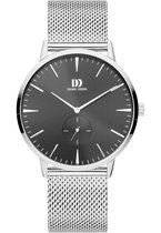 Danish Design IQ63Q1250 horloge heren - zilver - edelstaal PVD grijs