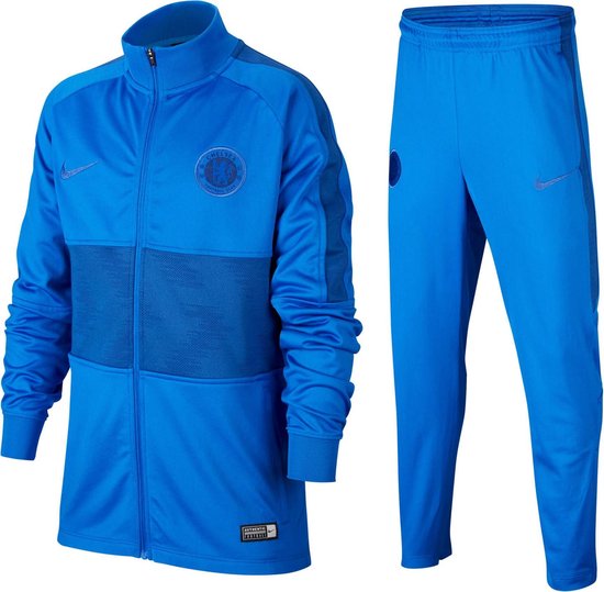 Nike Trainingspak - Maat 128 - Unisex - blauw | bol.com