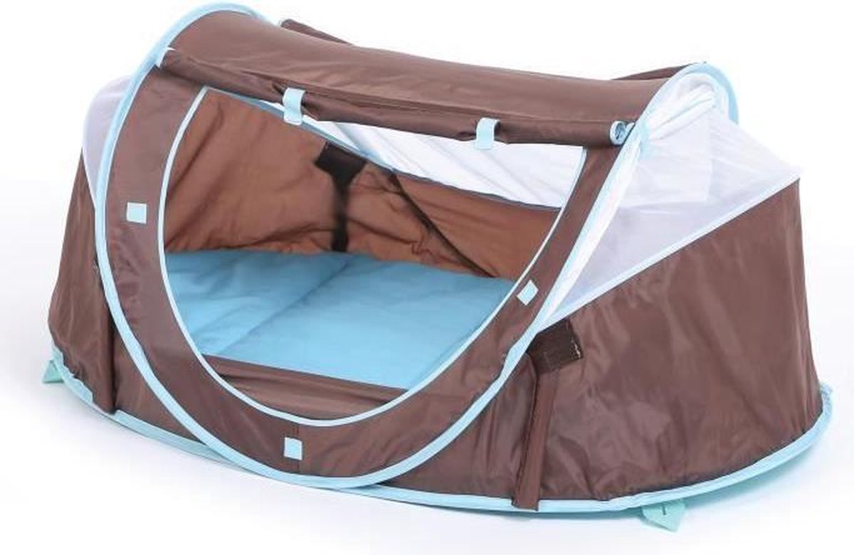 Tente de voyage / lit de camping pour bébé marron - Ludi | bol.com