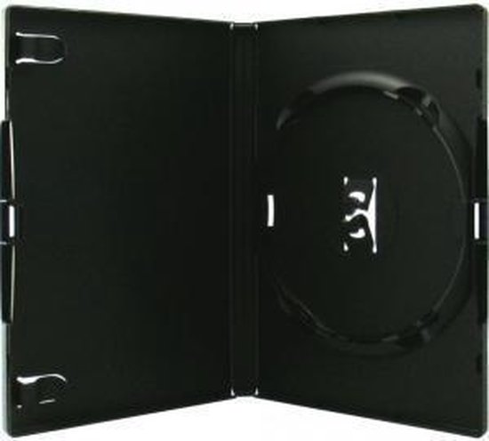 AMARAY DVD-Videobox 14mm zwart 50 stuks (41002) | bol.com