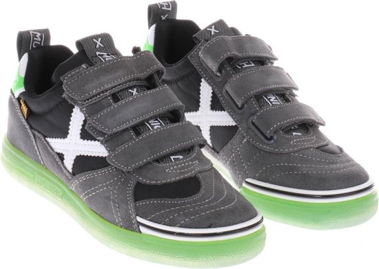 Munich G-3 Velcro Jongens Sneakers - Zwart - Maat 30