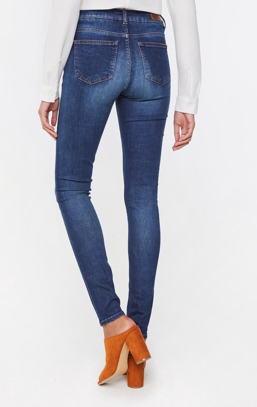 WE Fashion Dames mid rise super skinny jeans | bol.com