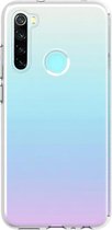 Shop4 - Xiaomi Redmi 8T Hoesje - Zachte Back Case Transparant