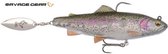 Savage Gear 4D Spin Shad Trout - 11 cm - rainbow