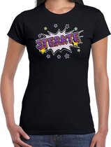 Sterkte cadeau shirt zwart voor dames M