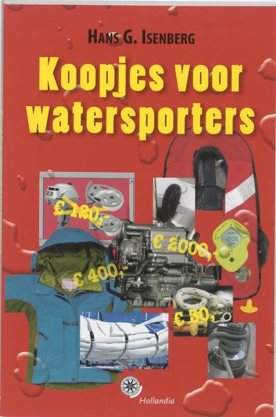 Cover van het boek 'Koopjes voor watersporters' van H.G. Isenberg